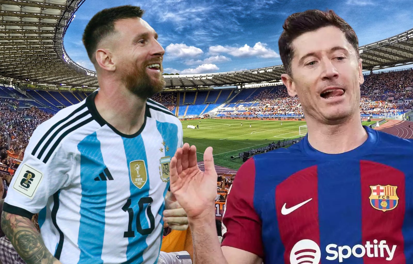 Lionel Messi Revela Molestia Con Robert Lewandowski Detalles Del