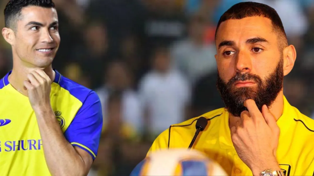 Benzema habla sobre Cristiano Ronaldo en la previa del partido Al-Nassr vs Al-Ittihad 3 Benzema sobre Cristiano Ronaldo Si el se cree el mejor de la historia lo es la opinion de Karim Benzema sobre Cristiano Ronaldo