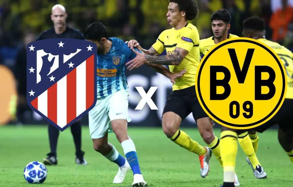 Atlético Madrid vs. Dortmund Donde ver, Día, Hora, TV y Alineaciones en la Champions League