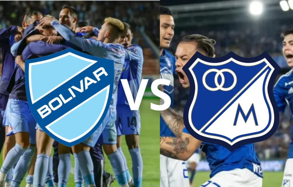 Bolívar vs. Millonarios Donde ver, Día, Hora, TV y Alineaciones en la Copa LibertadoresBolívar vs. Millonarios