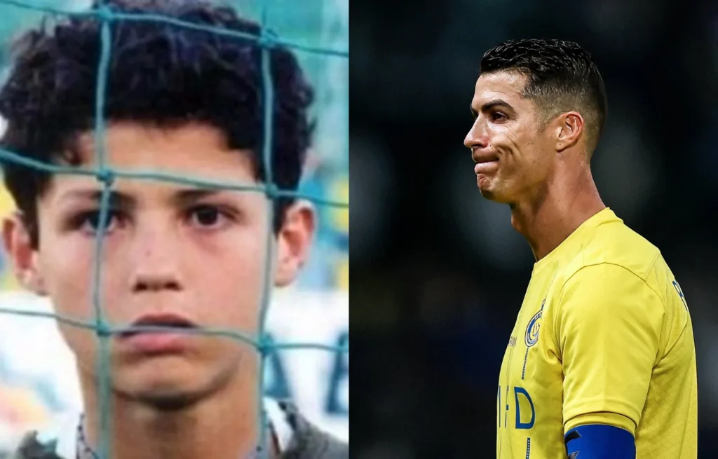 Cristiano Ronaldo de Joven Conoce su transformación a través de los Años