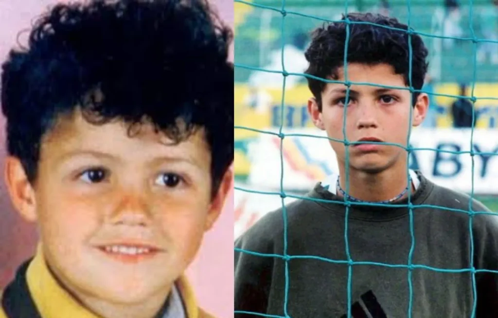 Cristiano Ronaldo de Joven y los Desafíos en su Juventud