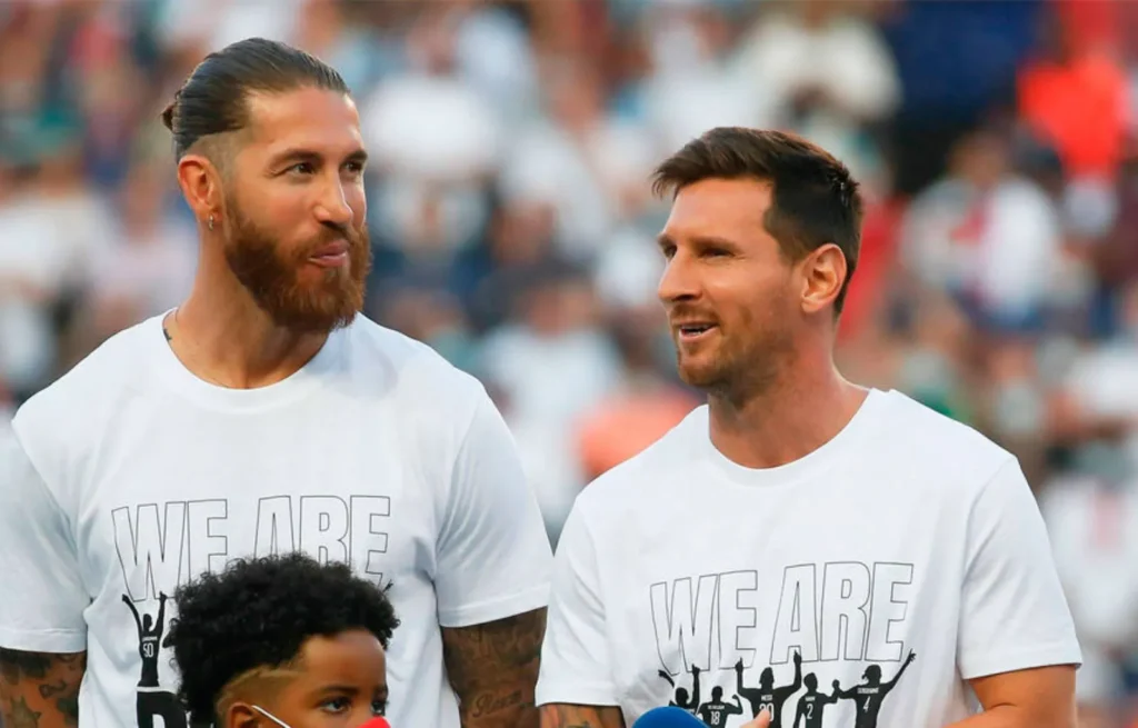 La Relacion Entre Messi y Sergio Ramos en la actualidad