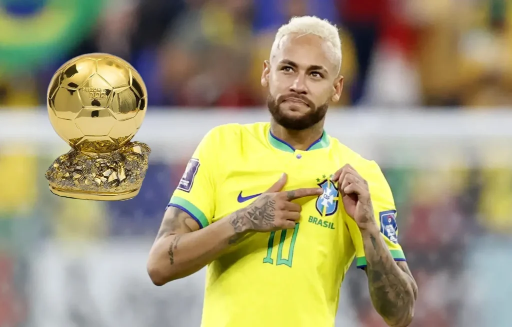 Las Posiciones de Neymar en el Balón de Oro