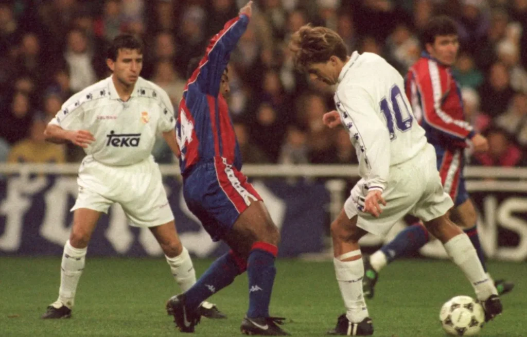 Real Madrid y Barcelona 1995