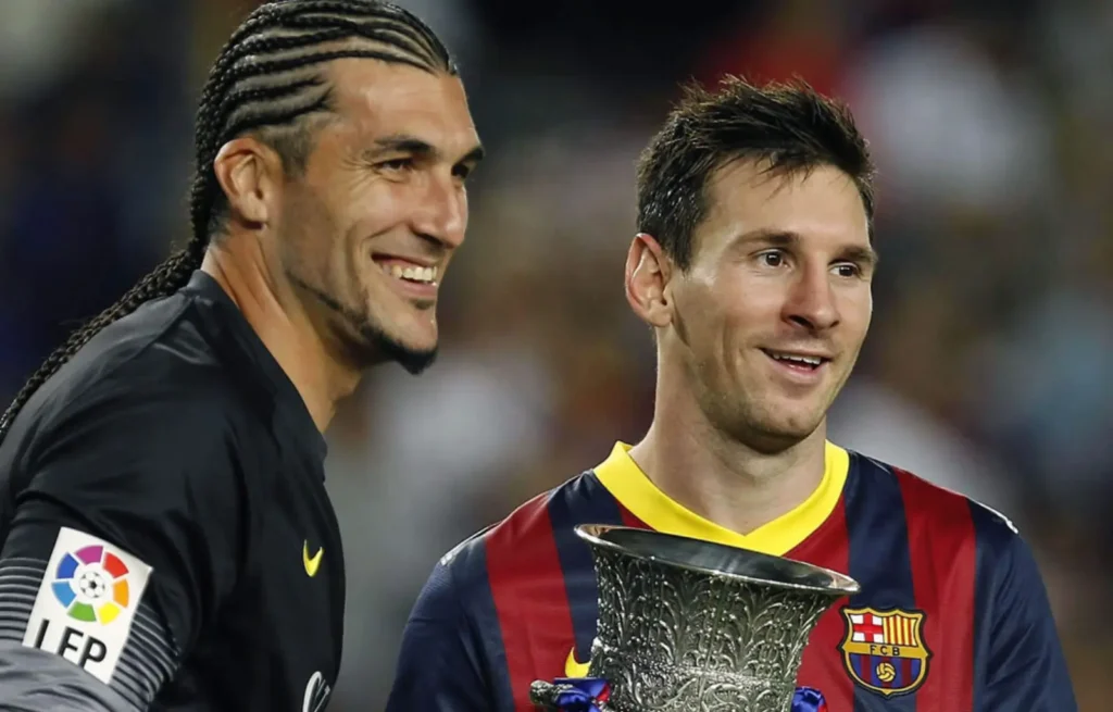 messi y Pinto Wahin