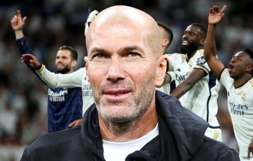 El extraño Gesto de manos que hizo Zidane al momento de la Victoria del Real Madrid