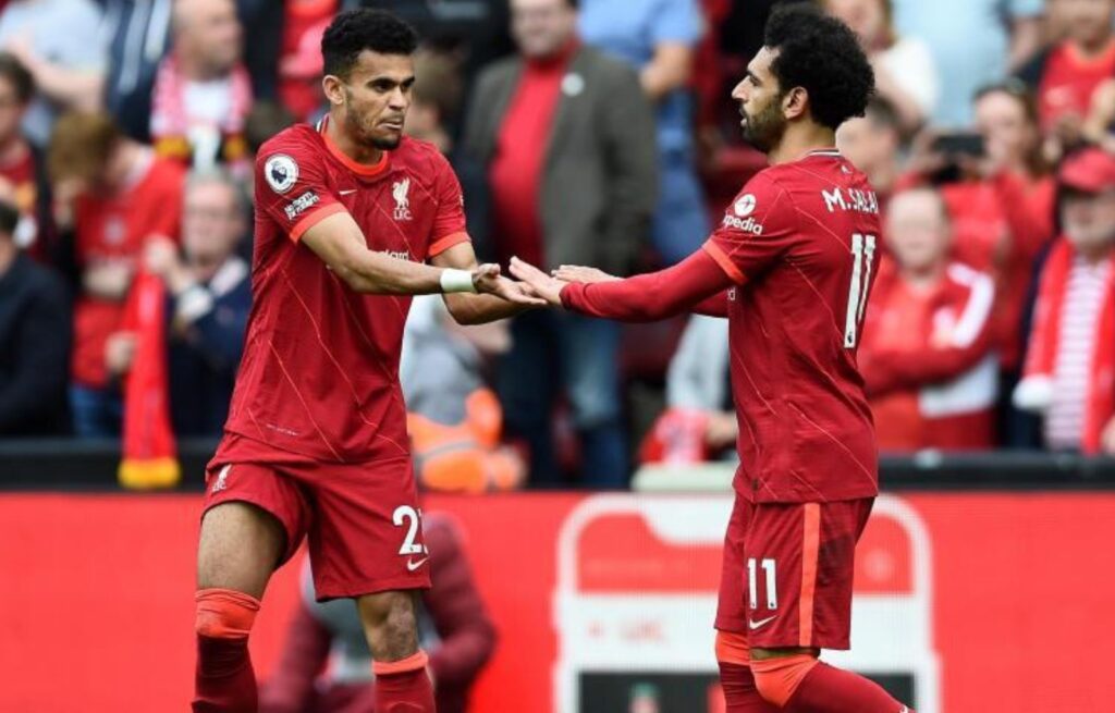 La situación en Liverpool con Mohamed Salah y Luis Díaz