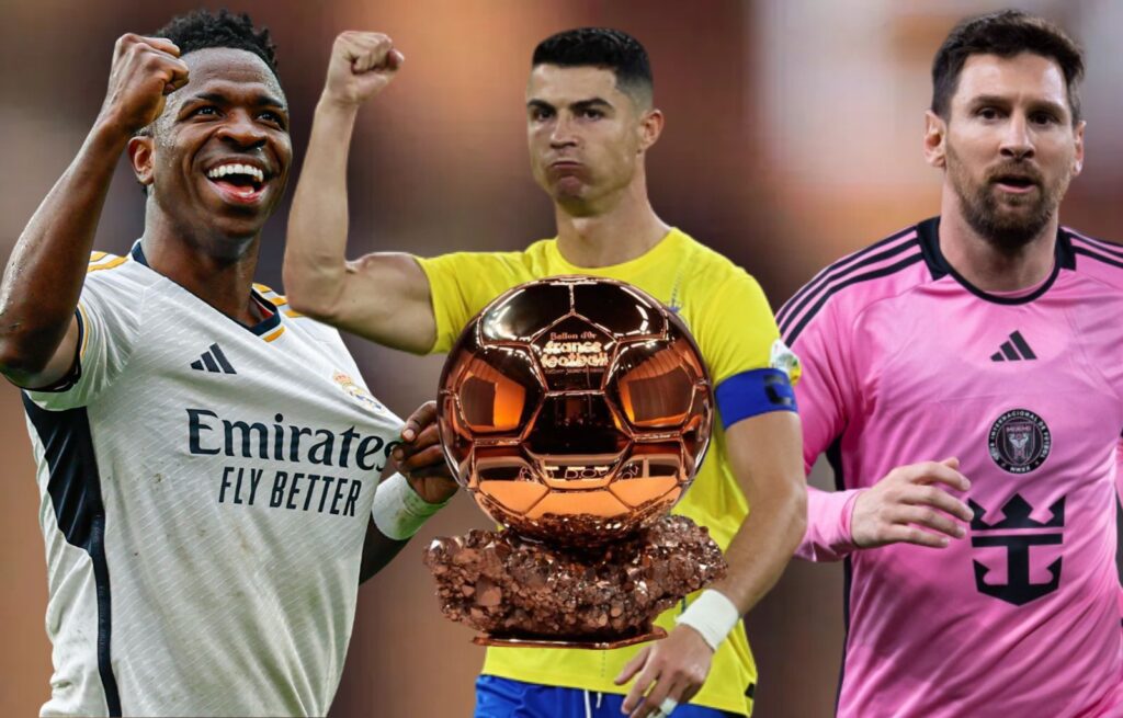 Balón de Oro 2024 ¿Lo gana Vinicius Jr así queda la competencia con Messi y Cristiano Ronaldo