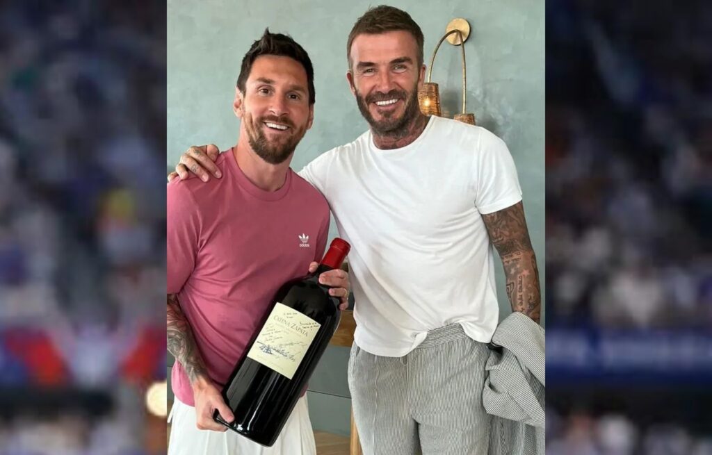 Detalles del Regalo de David Beckham a Messi 