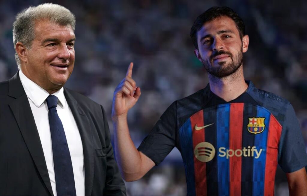 El Barça se decide y habla de la renovación de Bernardo Silva