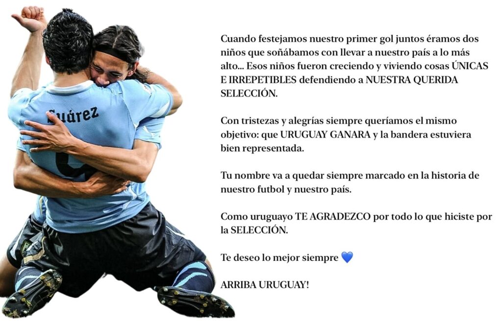 La Trayectoria de Cavani en la Selección de Uruguay