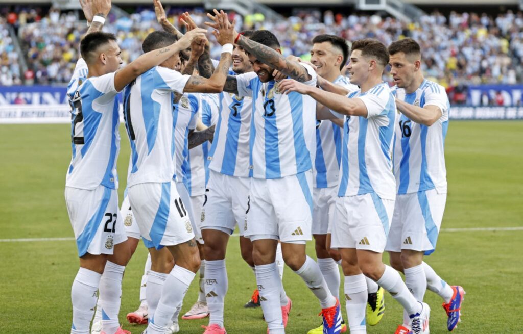 Preparativos para la Copa América de la Selección Argentina