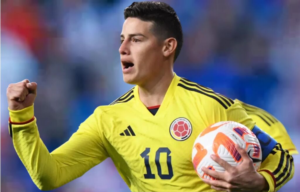 ¿Cuánto le falta a James para ser el máximo goleador y asistidor de Colombia