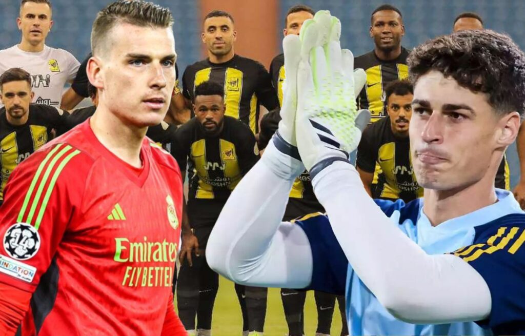 El dilema del Real Madrid con Lunin y la millonada que ofrece el Al Ittihad a Kepa