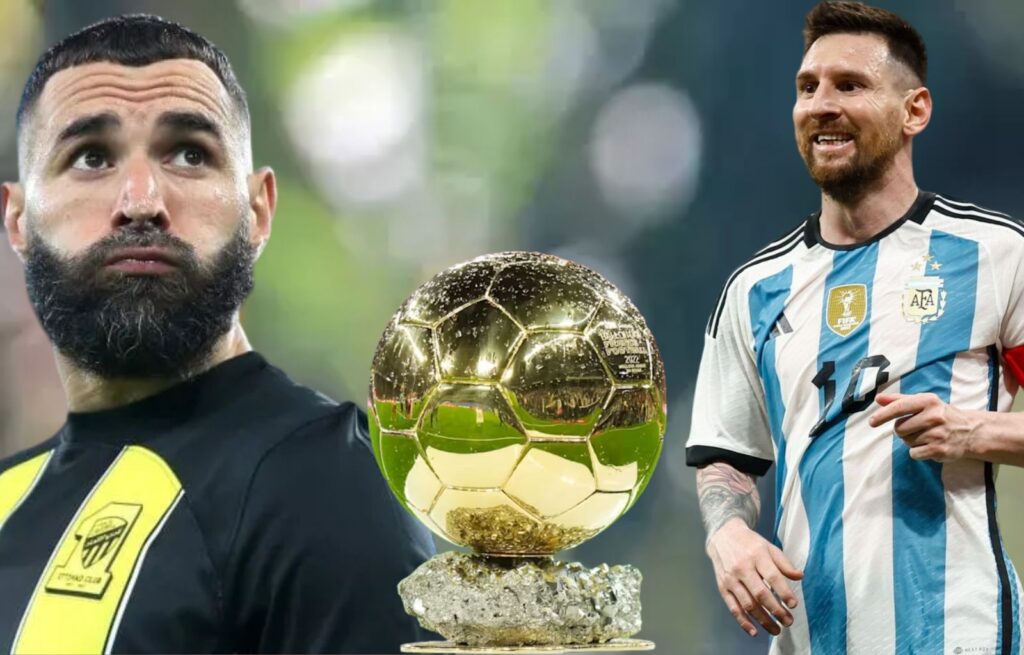 Karim Benzema da su Candidato para Ganar el Balón de Oro y hace guiño a Messi