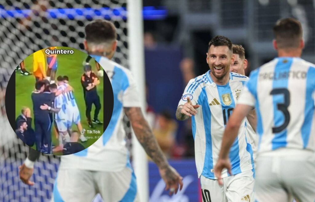 Messi Rompe Protocolo en la Final por Jugador Colombiano y Provoca Reacción