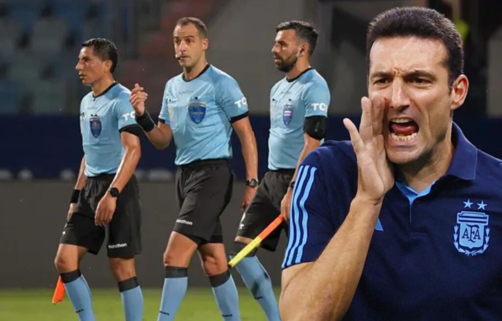 Scaloni critica los árbitros de la Copa América No Creo que los Árbitros Favorezcan a Argentina