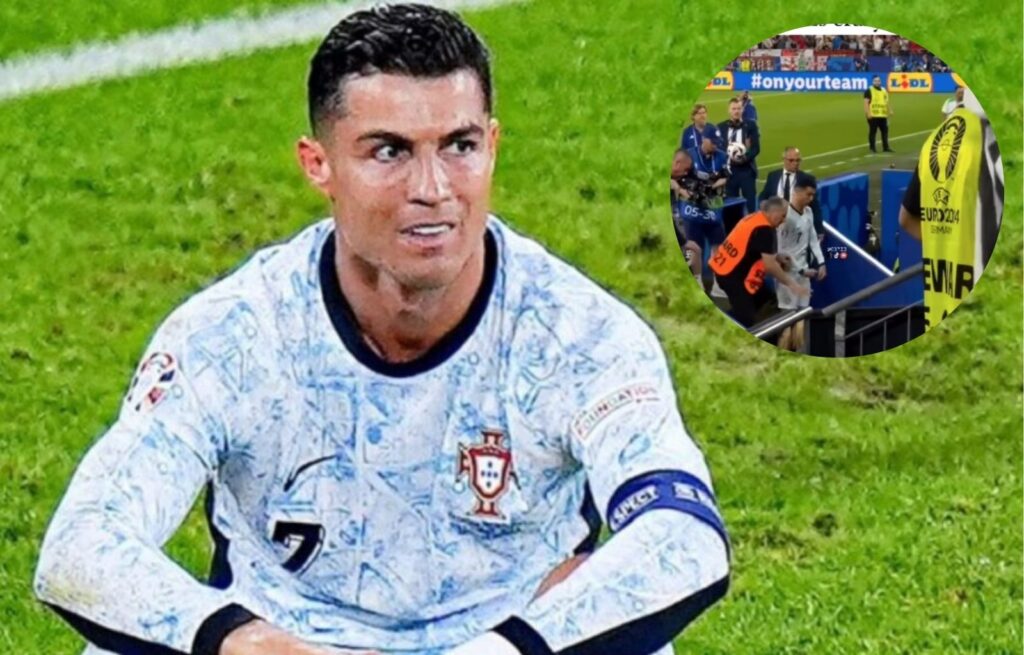 VIDEO El Aficionado que Intento Agredir a Cristiano Ronaldo en la Eurocopa