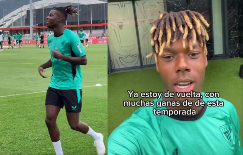 El Mensaje de Nico Williams a los Aficionados del Athletic Club