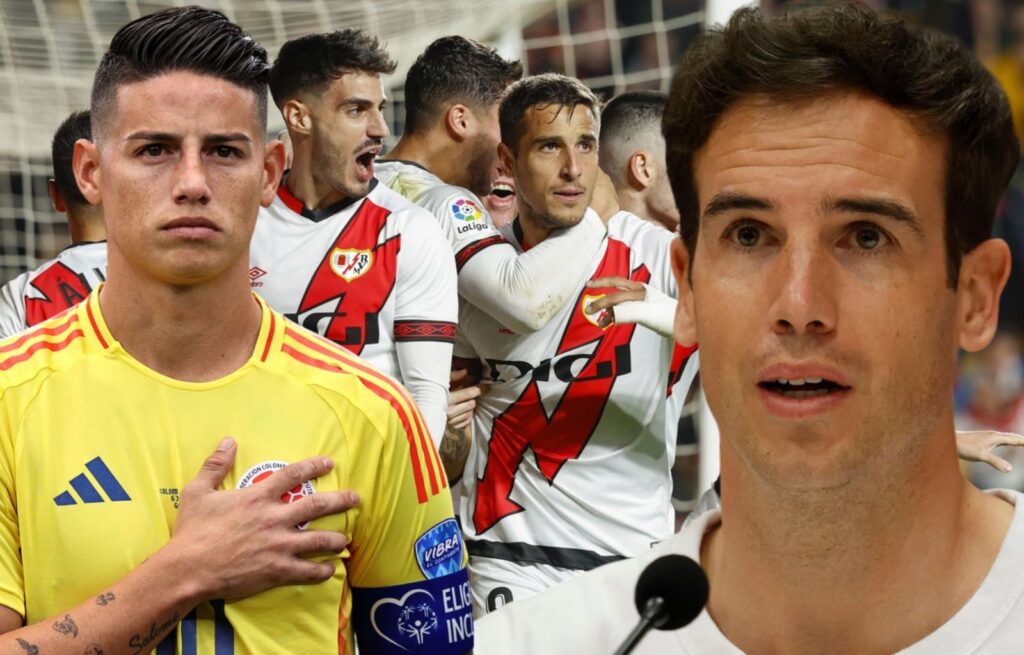 Íñigo Pérez habla del revuelo de James y los planes que tiene para el Rayo Vallecano