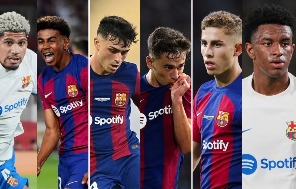 La Confianza de Flick en los Jóvenes de La Masia