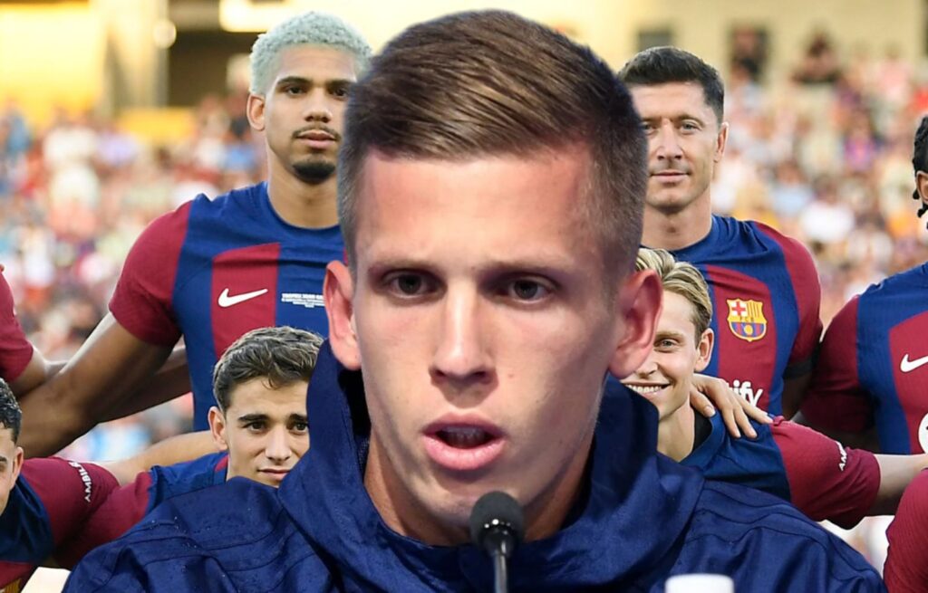 Preparativos para la Presentación de Dani Olmo y el Gamper