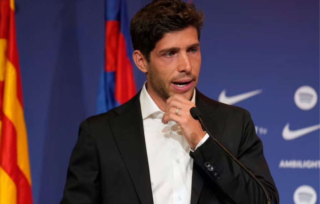 Sergi Roberto tuvo una Carrera Marcada por el Amor al Barça y La Masia