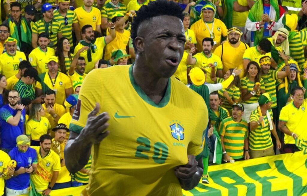 Las diferencias entre el Vinicius del Real Madrid y de Brasil