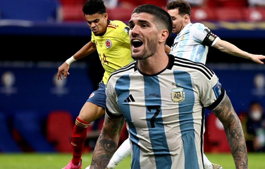 Rodrigo De Paul y la actualidad de la Selección Argentina