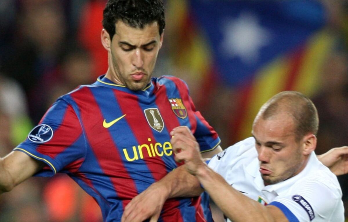 Críticas abiertas de Wesley Sneijder a Busquets