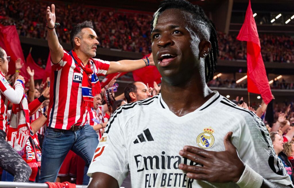 Un cántico diferente de la afición del Atlético para un jugador especial  Vinicius Jr.