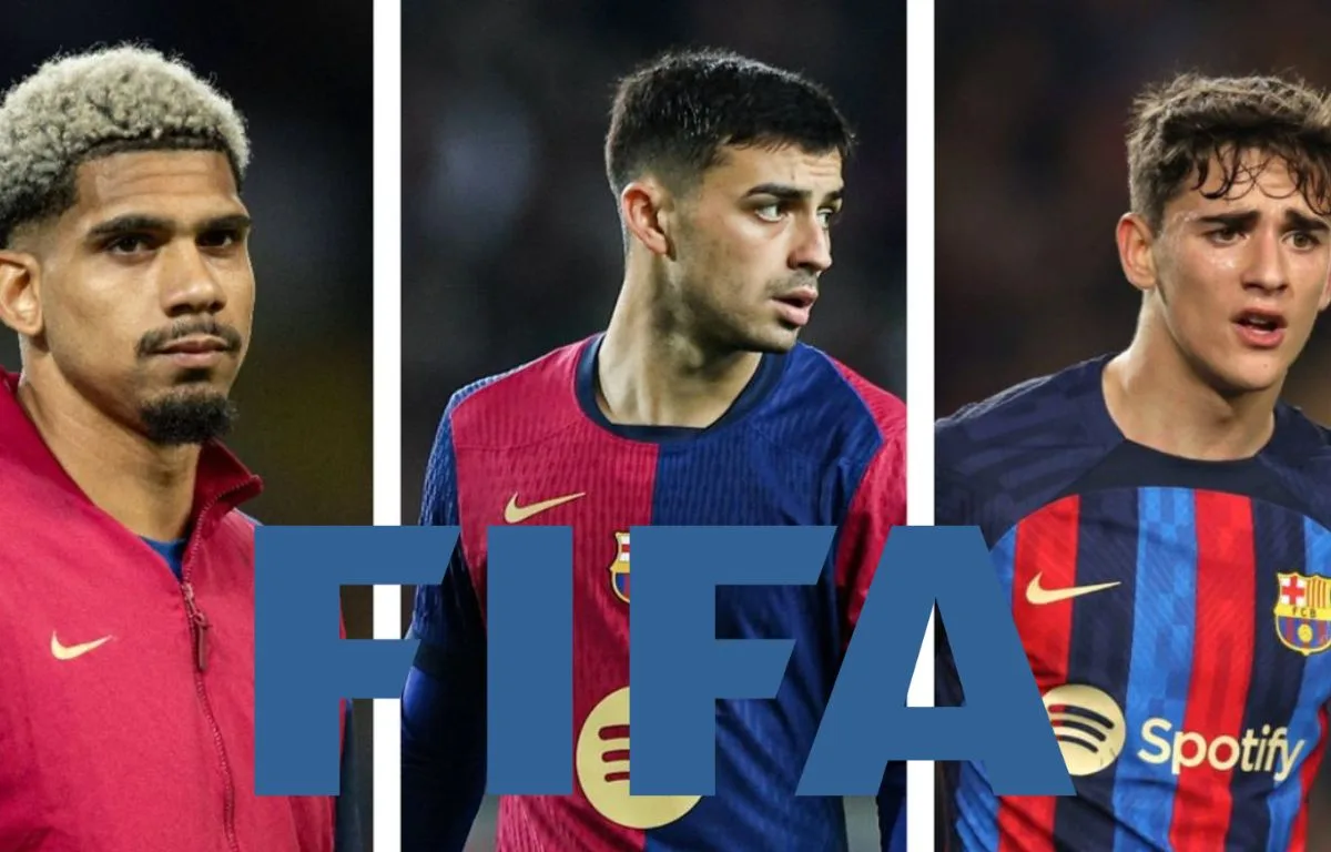 Araújo, Gavi y Pedri Barcelona pasa factura millonaria a la FIFA