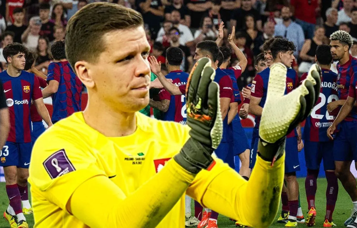 El sueño oculto de Szczesny ¿De portero a delantero en el Barça