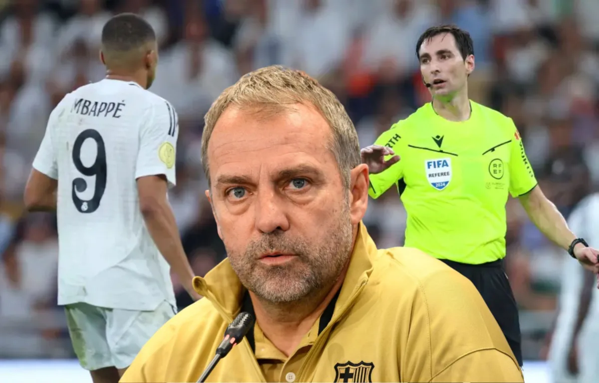 Hansi Flick desafía al Real Madrid y defiende a los Árbitros
