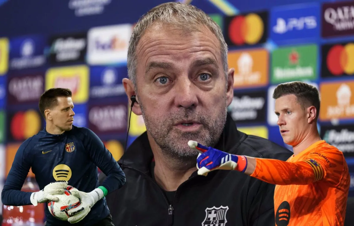 La decisión de Hansi Flick con Ter Stegen que deja fuera a Szczęsny