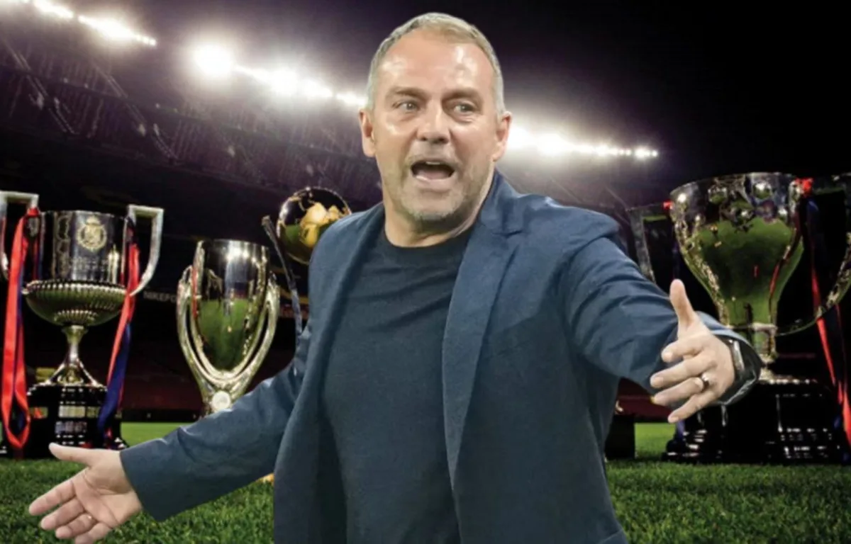 La estrategia de Flick para conseguir el triplete con el Barcelona