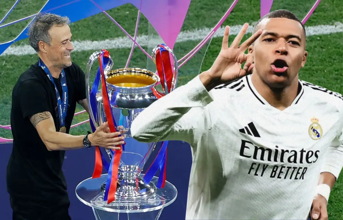 El dardo de Luis Enrique a Mbappe tras ganar la Champions