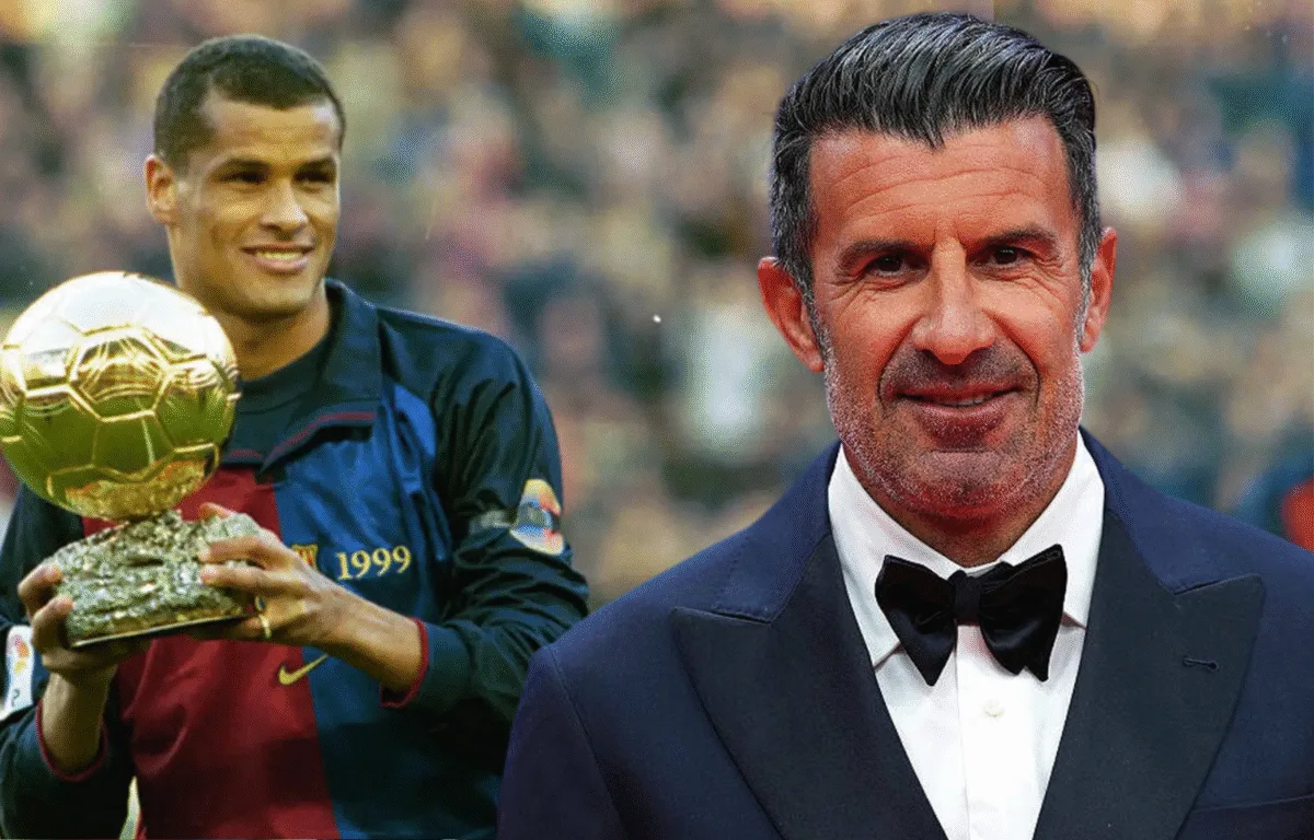 El nuevo fichaje de Luís Figo que lo hace compartir equipo con Rivaldo