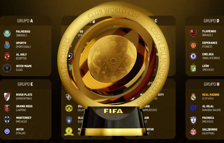 Estos son los equipos clasificados a los octavos de final en el Mundial de Clubes 2025