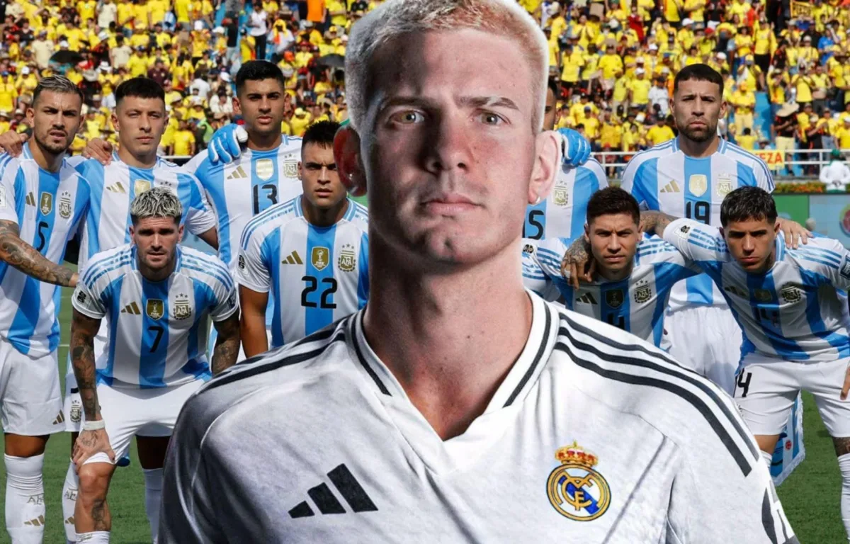 Franco Mastantuono hace historia con Argentina antes de aterrizar en el Real Madrid