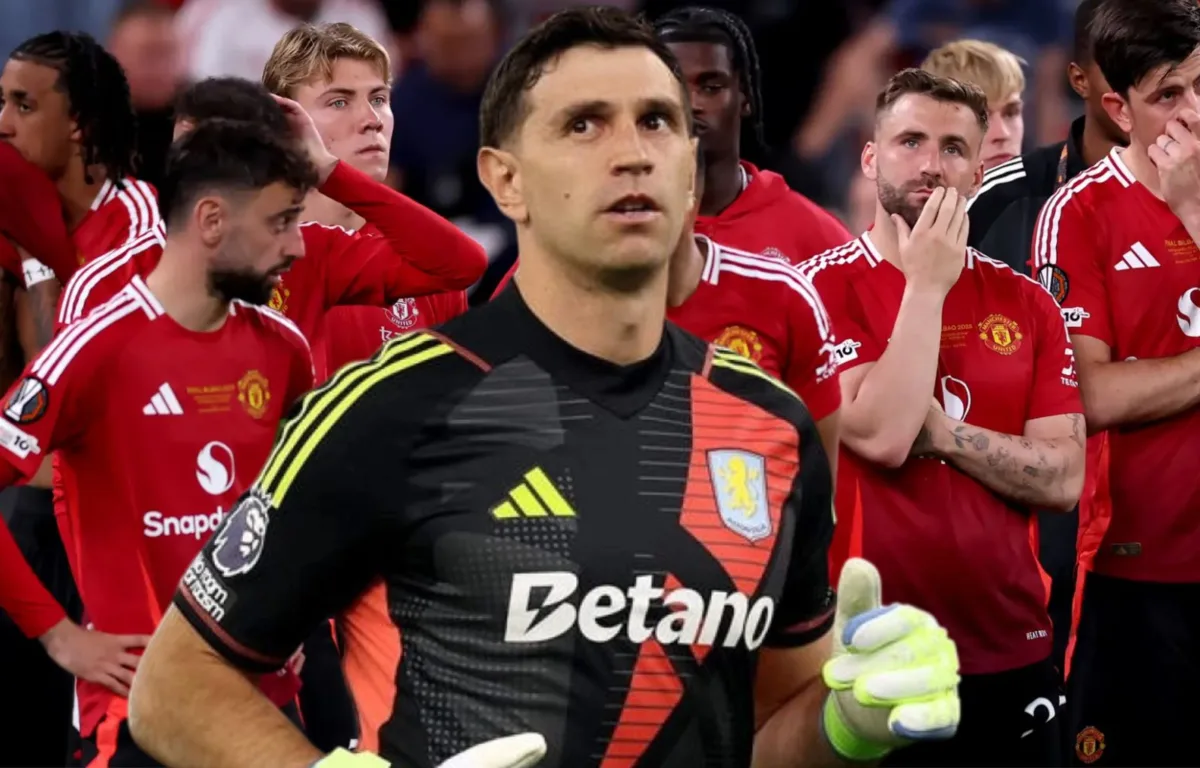 Manchester United ofrece alta suma al Dibu Martínez para sacarlo del Aston Villa