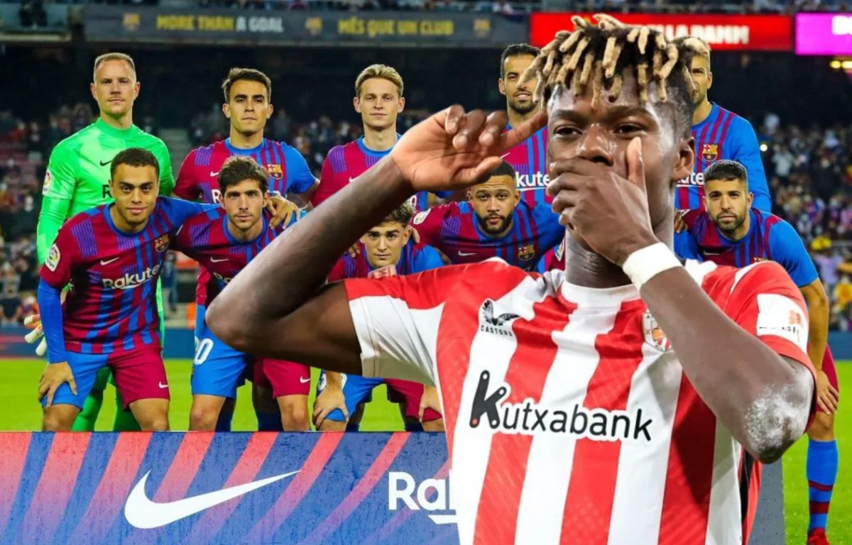 Nico Williams comunica al Athletic su deseo de fichar por el Barcelona