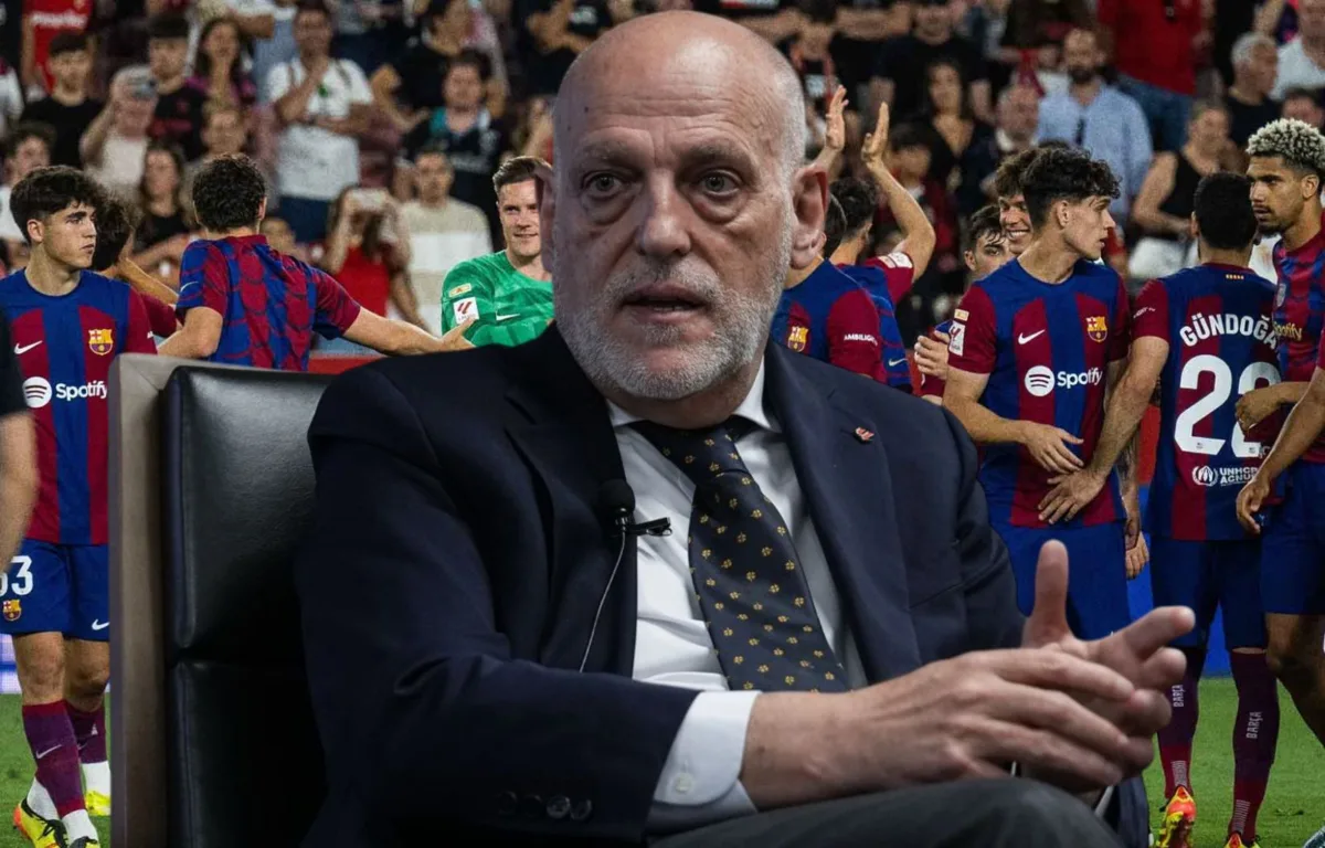 Tebas lanza advertencia al Barça por Nico Williams