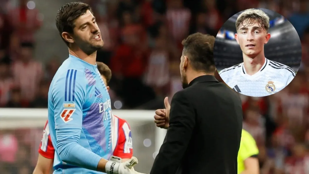 Courtuis lanza dardo ante la tarjeta roja a Huijsen