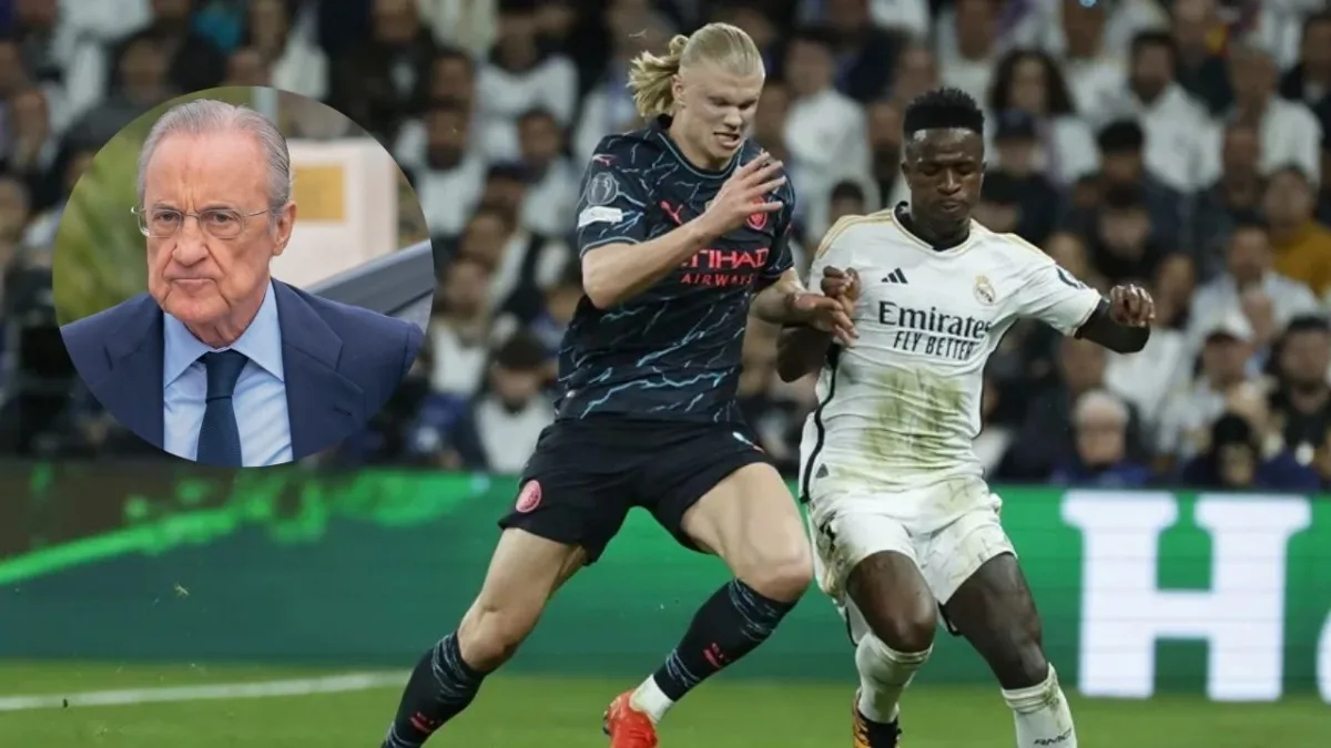 El Real Madrid ya prepara el relevo de Vinicius Haaland, el gran sueño de Florentino