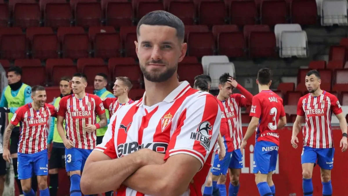 El Sporting de Gijón refuerza su mediocampo con Justin Smith cesión oficial desde el Espanyol