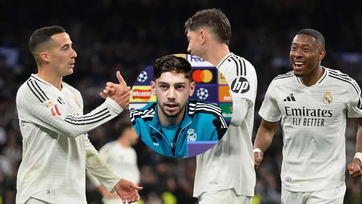 Fede Valverde envía mensaje a Lucas Vázquez