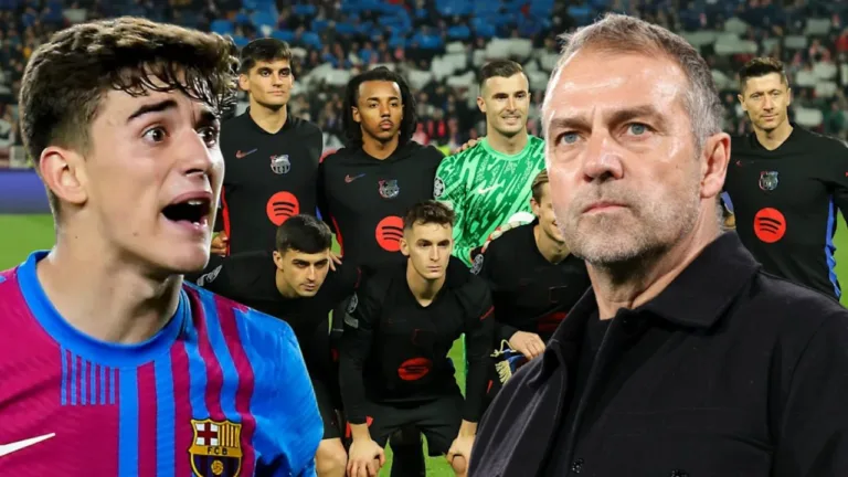 La decisión de Hansi Flick con el sitio de Gavi en el FC Barcelona