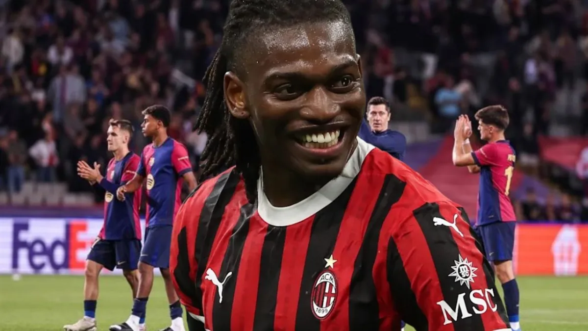La respuesta del AC Milan al Barcelona por el fichaje de Rafael Leao